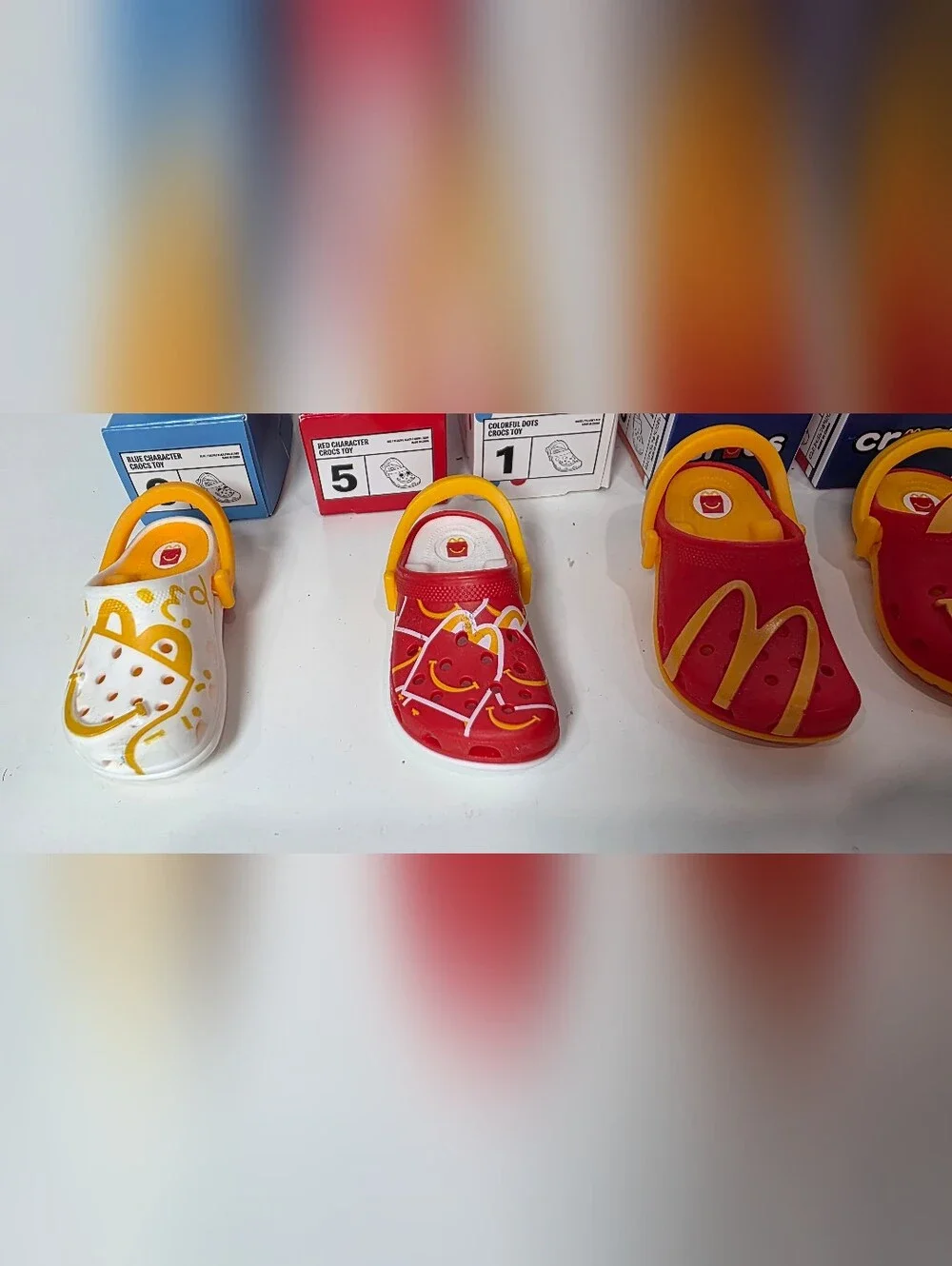 Mcdonald's Croc Figures